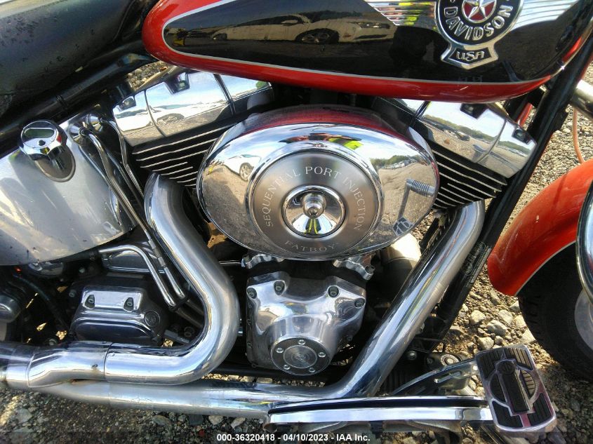 2001 HARLEY-DAVIDSON FLSTFI 1HD1BXB161Y031185