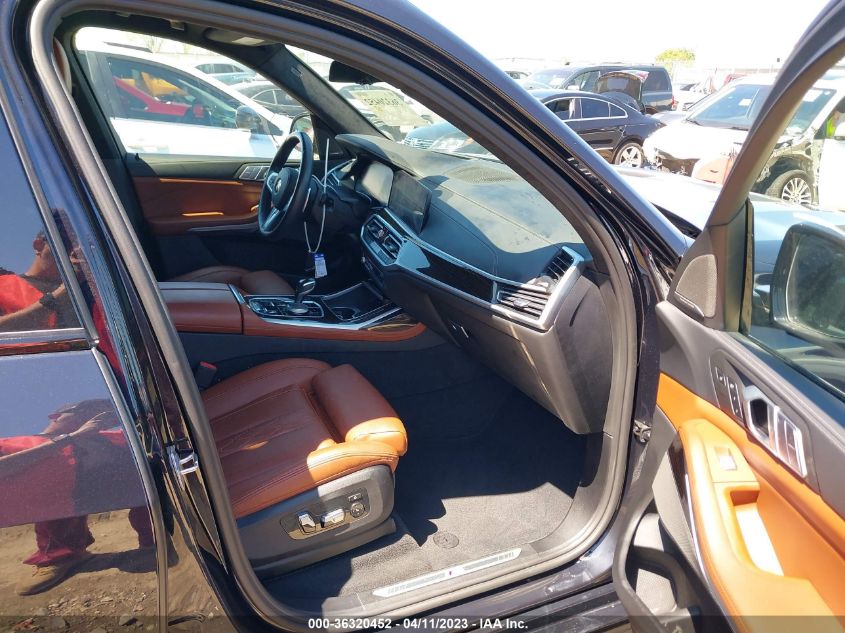 2021 BMW X7 XDRIVE40I 5UXCW2C09M9G70930