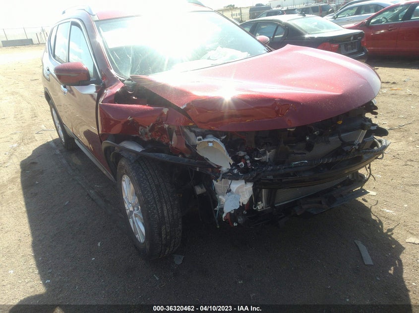 VIN 5N1AT2MVXKC748135 2019 NISSAN ROGUE SV