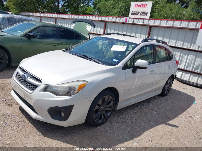 2013 SUBARU IMPREZA WAGON 2.0I SPORT PREMIUM - JF1GPAL67D2858257