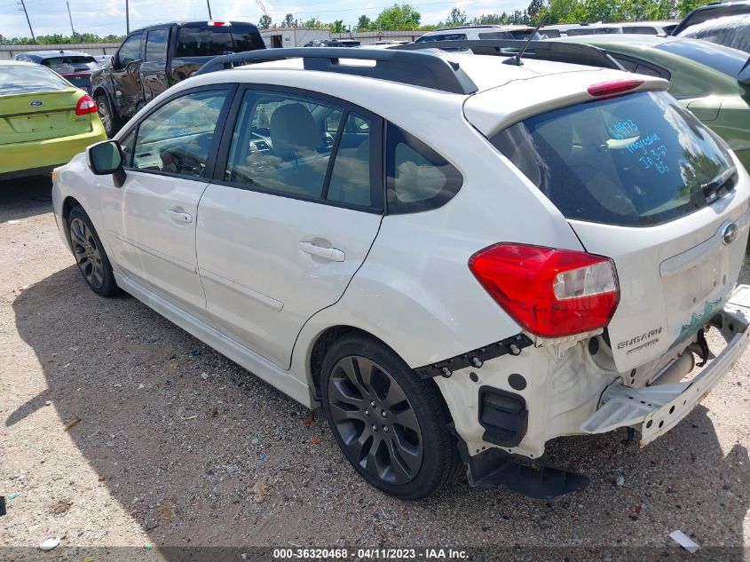 2013 SUBARU IMPREZA WAGON 2.0I SPORT PREMIUM - JF1GPAL67D2858257