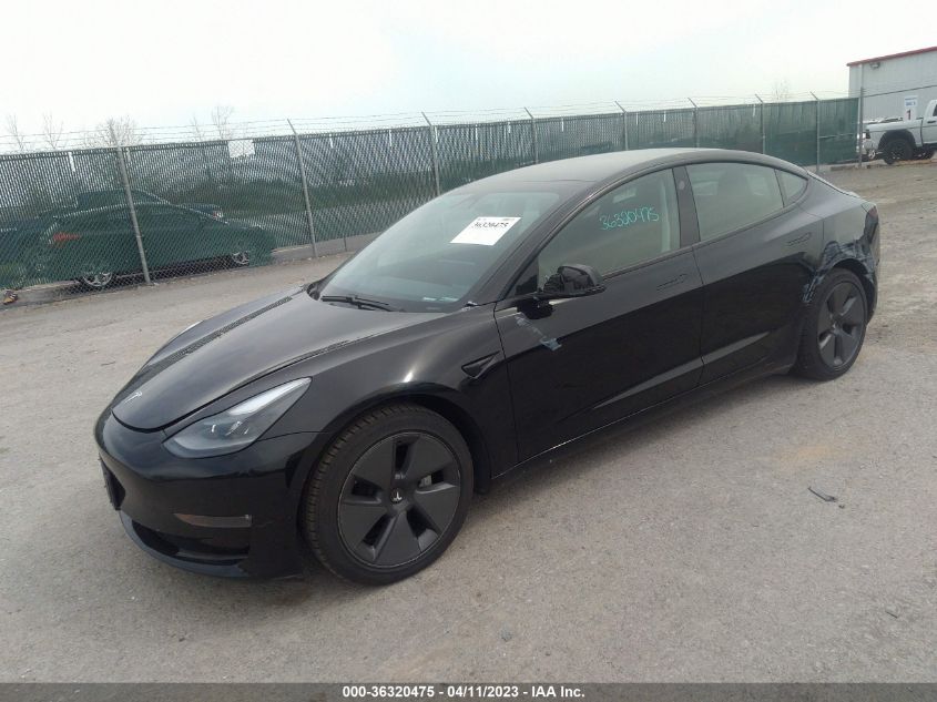 2021 TESLA MODEL 3 LONG RANGE - 5YJ3E1EB3MF902616
