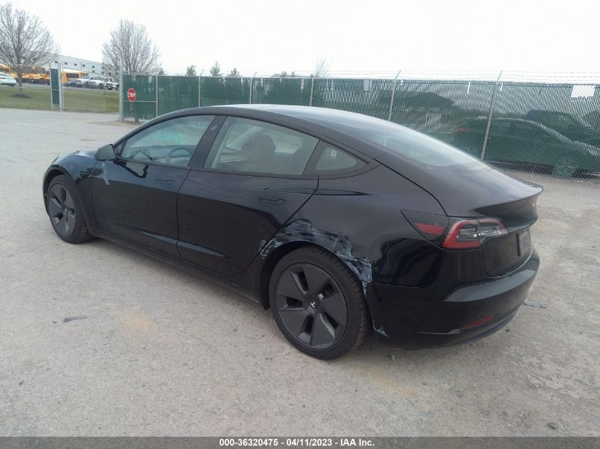 2021 TESLA MODEL 3 LONG RANGE - 5YJ3E1EB3MF902616