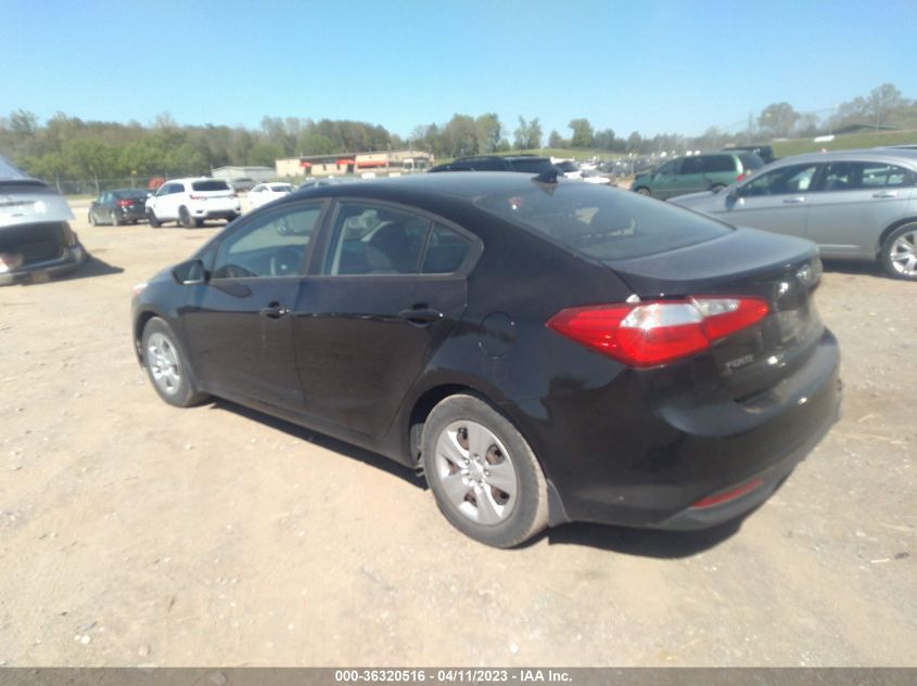 2017 KIA FORTE LX - 3KPFK4A76HE059421