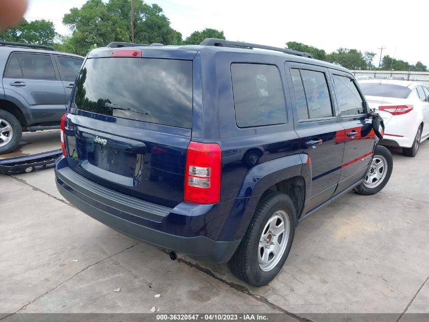 2016 JEEP PATRIOT SPORT - 1C4NJPBA5GD525107