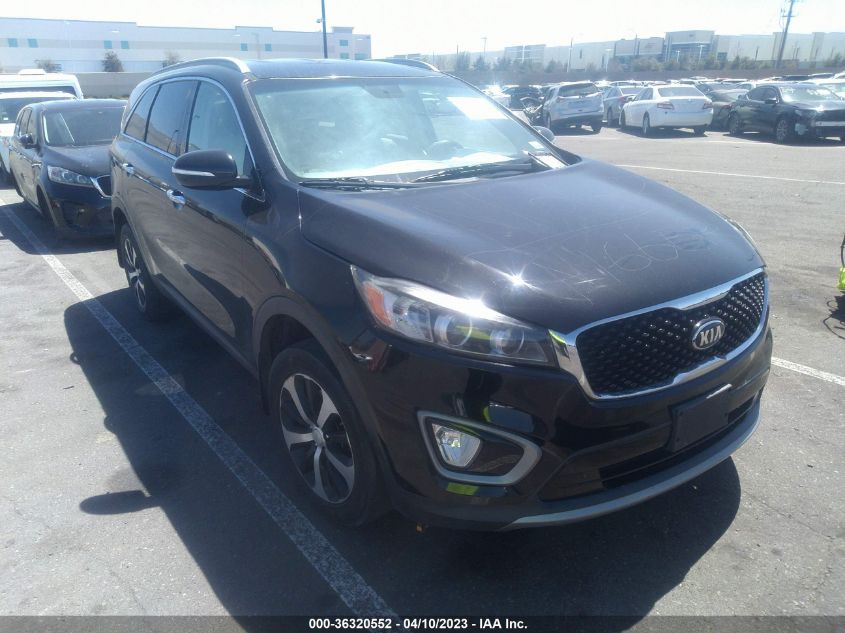 2016 KIA SORENTO EX - 5XYPH4A56GG050981