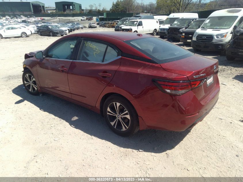 2022 NISSAN SENTRA SV - 3N1AB8CV3NY307876