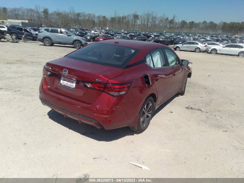 2022 NISSAN SENTRA SV - 3N1AB8CV3NY307876