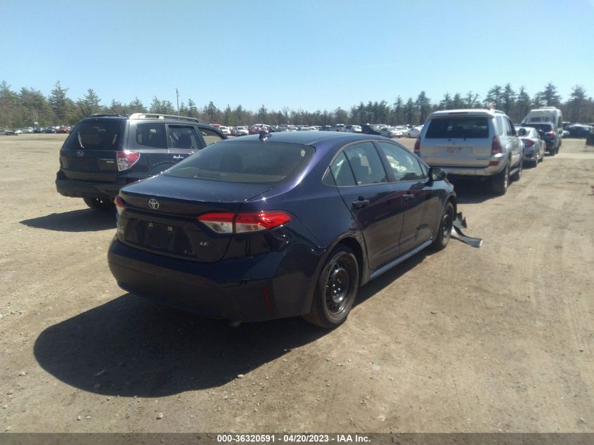 2020 TOYOTA COROLLA LE - JTDEPRAE2LJ033905