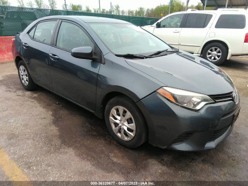 2015 TOYOTA COROLLA L/LE/S/S PLUS/LE PLUS - 2T1BURHE2FC473477