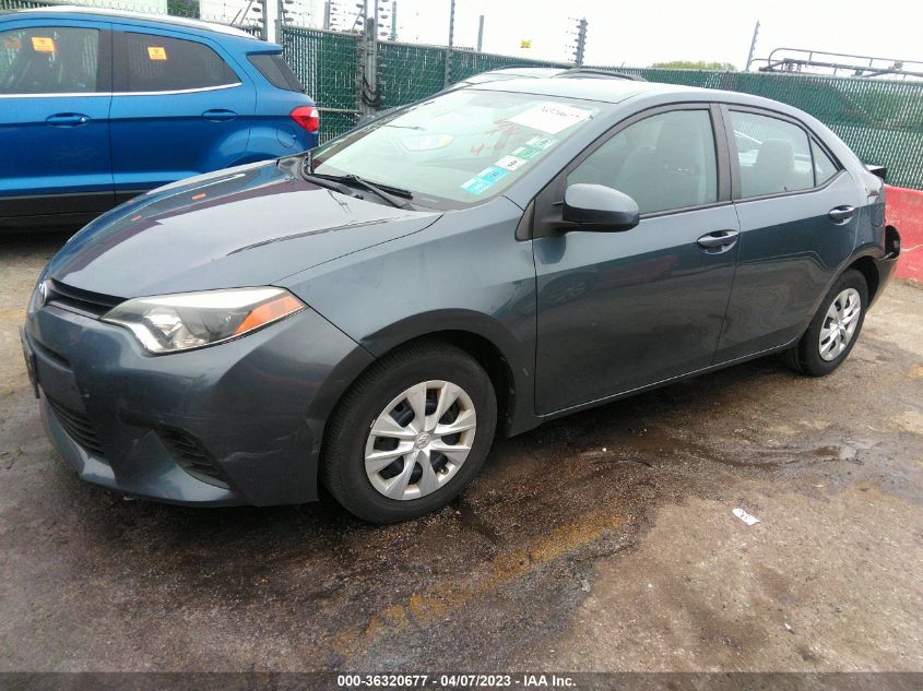 2015 TOYOTA COROLLA L/LE/S/S PLUS/LE PLUS - 2T1BURHE2FC473477