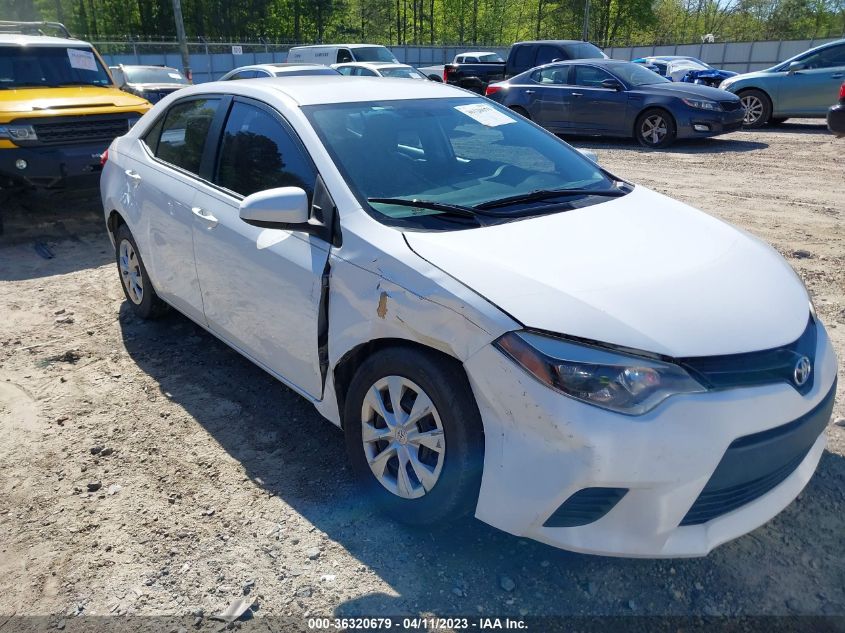 2016 TOYOTA COROLLA L/LE/S/S PLUS/LE PLUS - 2T1BURHE8GC649918
