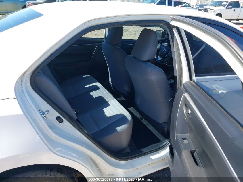 2016 TOYOTA COROLLA L/LE/S/S PLUS/LE PLUS - 2T1BURHE8GC649918