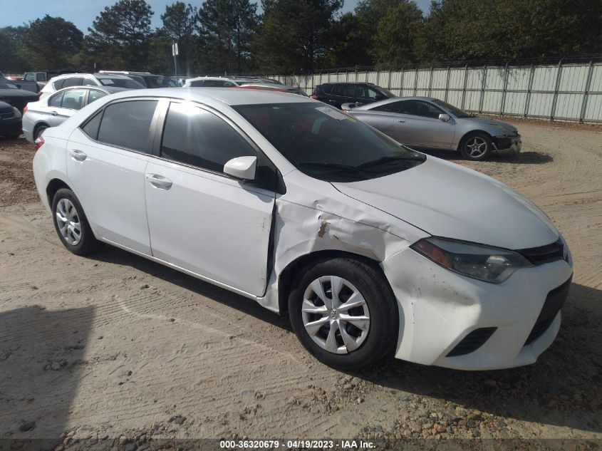 2016 TOYOTA COROLLA L/LE/S/S PLUS/LE PLUS - 2T1BURHE8GC649918