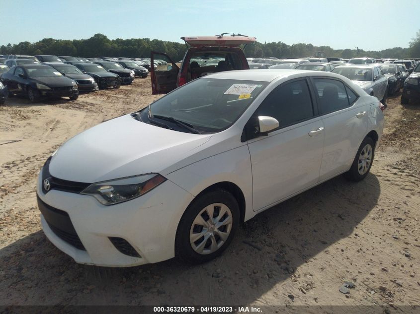 2016 TOYOTA COROLLA L/LE/S/S PLUS/LE PLUS - 2T1BURHE8GC649918