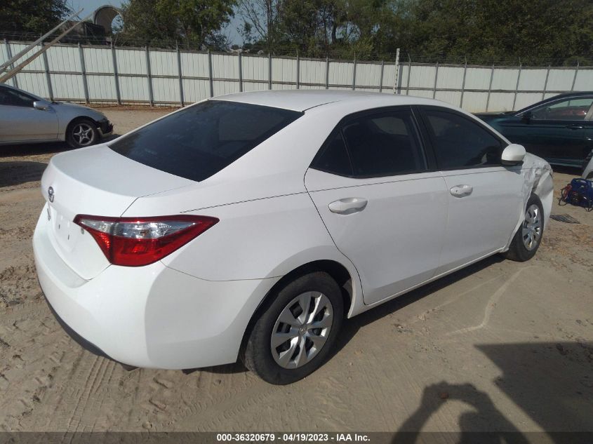 2016 TOYOTA COROLLA L/LE/S/S PLUS/LE PLUS - 2T1BURHE8GC649918