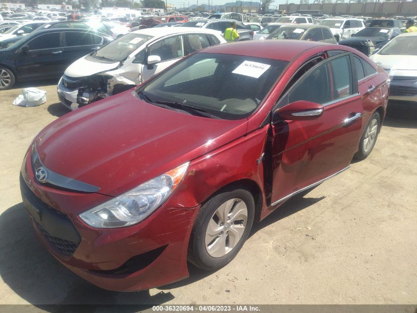 2014 HYUNDAI SONATA HYBRID - KMHEC4A41EA108517