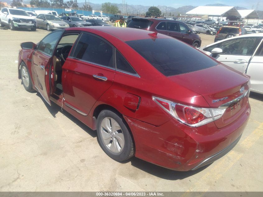 2014 HYUNDAI SONATA HYBRID - KMHEC4A41EA108517