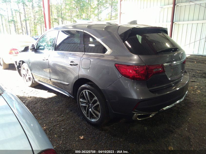 2017 ACURA MDX W/ADVANCE PKG - 5FRYD4H88HB016788
