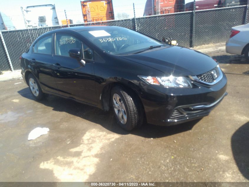 2015 HONDA CIVIC SEDAN LX - 19XFB2F59FE109981