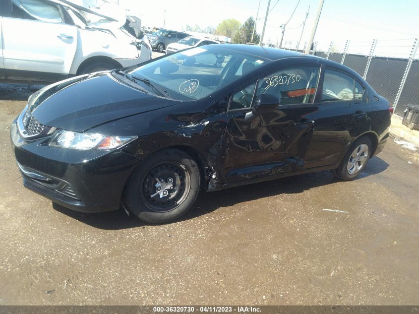 2015 HONDA CIVIC SEDAN LX - 19XFB2F59FE109981