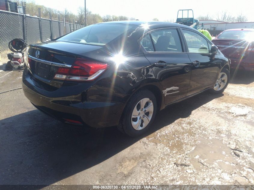 2015 HONDA CIVIC SEDAN LX - 19XFB2F59FE109981