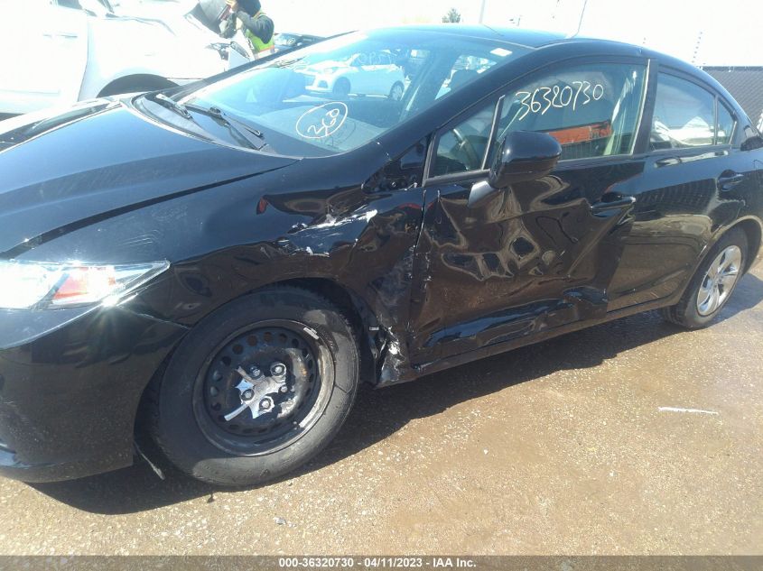 2015 HONDA CIVIC SEDAN LX - 19XFB2F59FE109981