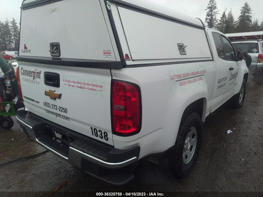 2017 CHEVROLET COLORADO 2WD WT - 1GCHSBEN2H1151103