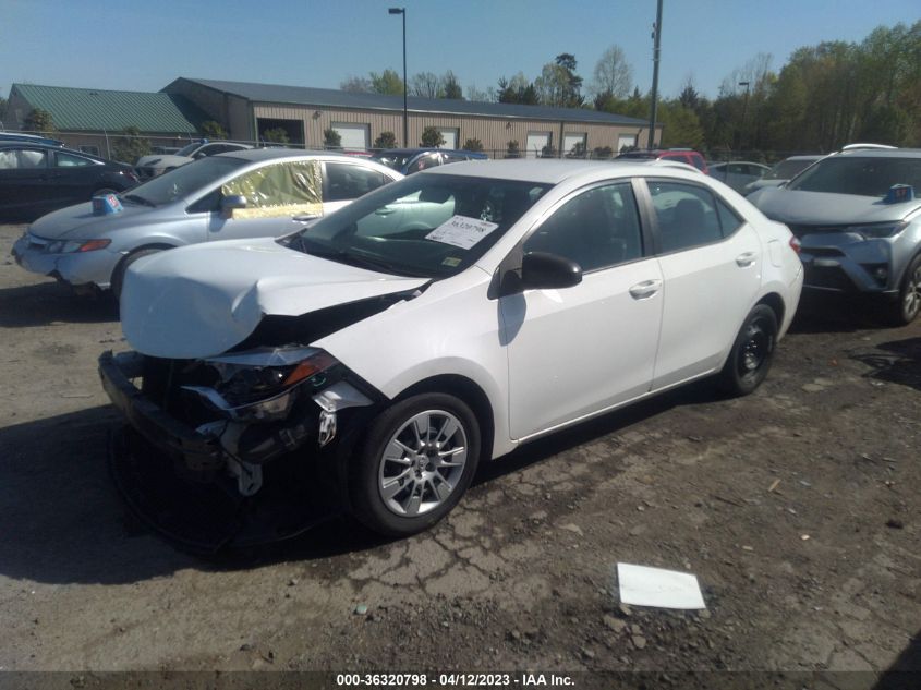 2015 TOYOTA COROLLA L/LE/S/S PLUS/LE PLUS - 2T1BURHE6FC333058