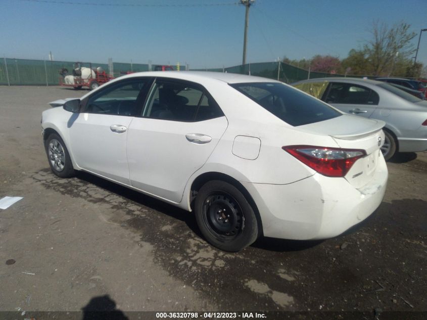 2015 TOYOTA COROLLA L/LE/S/S PLUS/LE PLUS - 2T1BURHE6FC333058