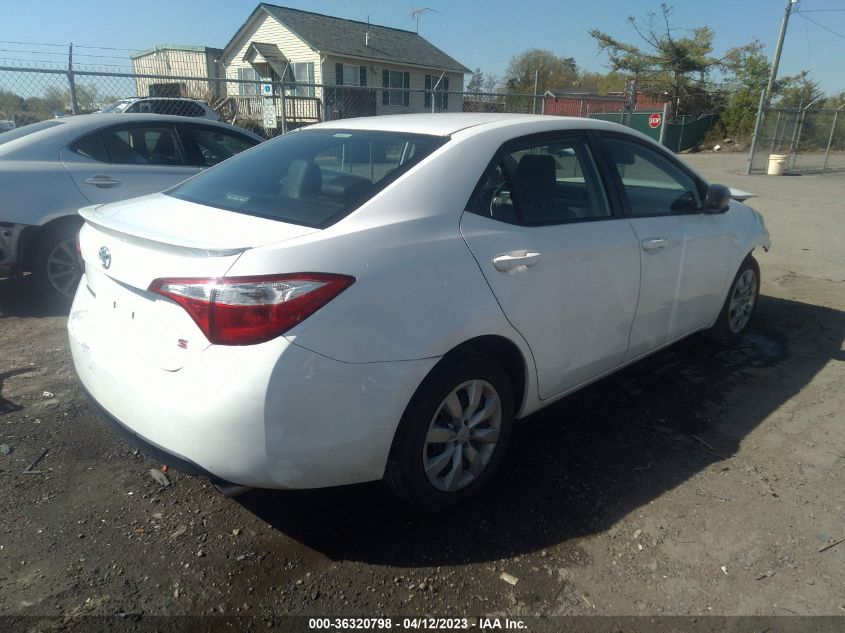 2015 TOYOTA COROLLA L/LE/S/S PLUS/LE PLUS - 2T1BURHE6FC333058