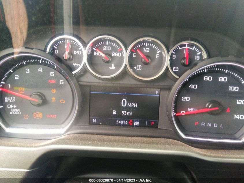 2020 CHEVROLET SILVERADO 1500 LT - 1GCUYDED7LZ217803