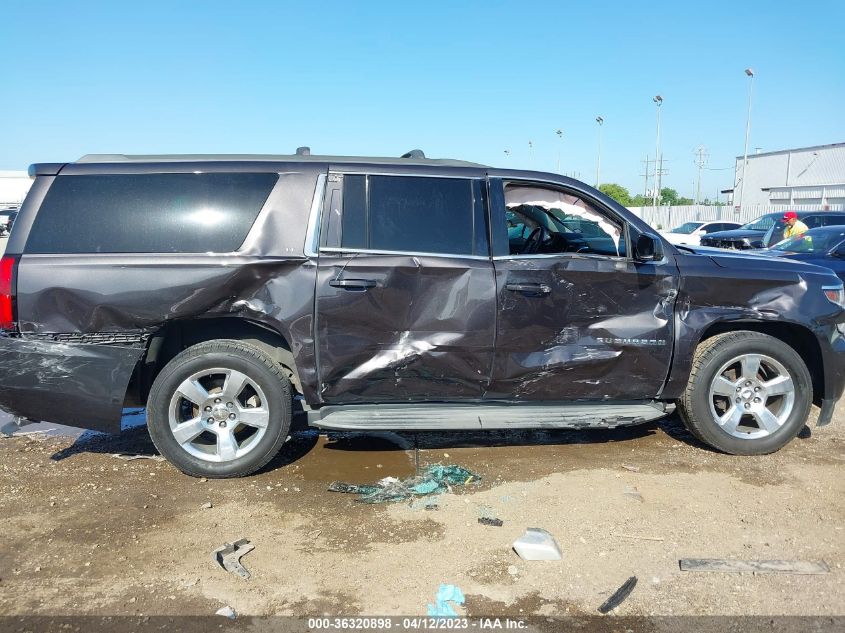 2015 CHEVROLET SUBURBAN 1500 LT 1GNSKJKC7FR149663