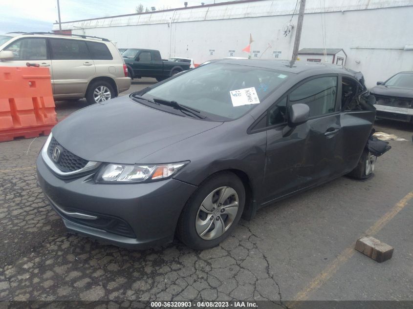 2013 HONDA CIVIC SDN LX - 19XFB2F56DE291636