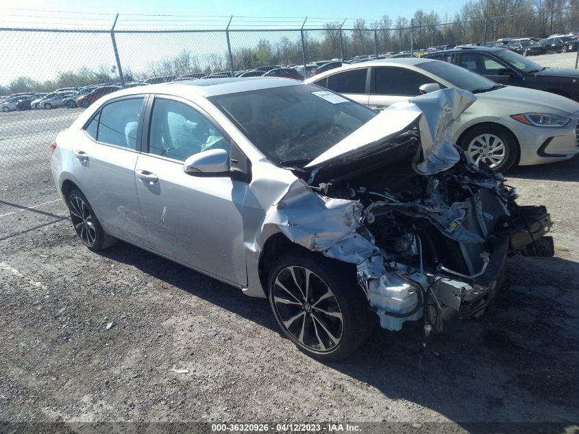 Lot #2539238071 2018 TOYOTA COROLLA SE salvage car