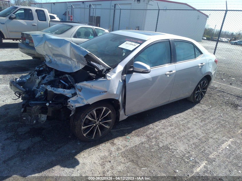 VIN 2T1BURHE6JC070577 2018 TOYOTA COROLLA L/LE/XLE/SE/XSE