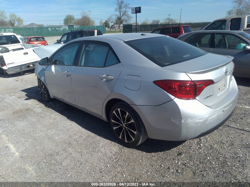 VIN 2T1BURHE6JC070577 2018 TOYOTA COROLLA L/LE/XLE/SE/XSE