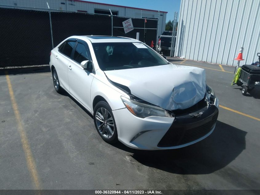 2016 TOYOTA CAMRY XLE/SE/LE/XSE - 4T1BF1FK5GU229813
