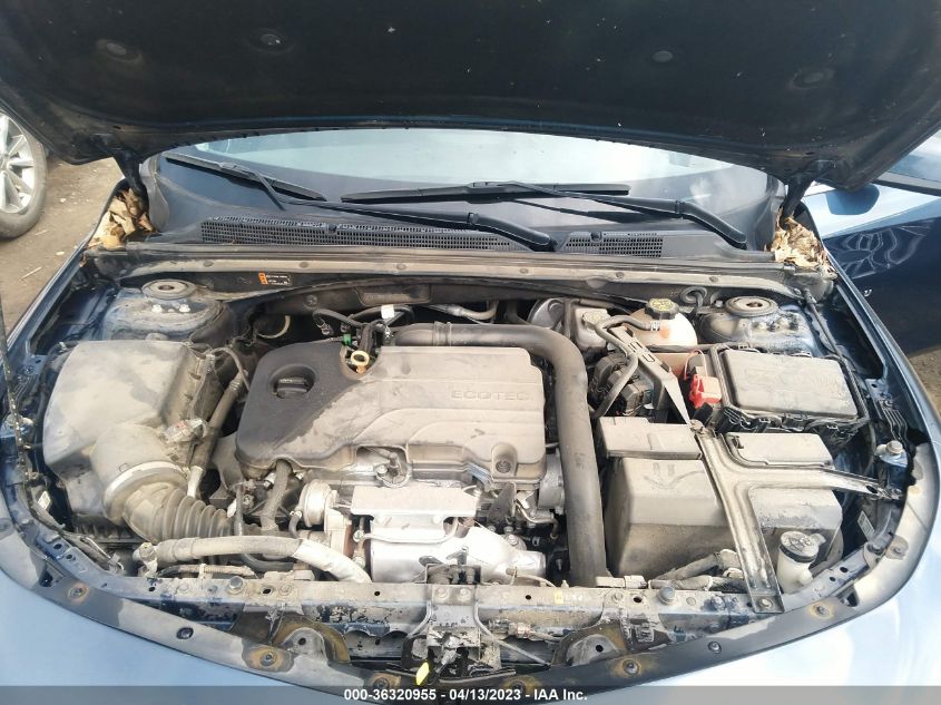 2019 CHEVROLET MALIBU LT - 1G1ZD5ST1KF221700