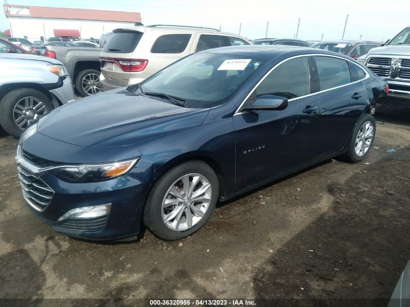 2019 CHEVROLET MALIBU LT - 1G1ZD5ST1KF221700