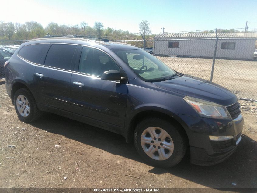 2013 CHEVROLET TRAVERSE LS - 1GNKVFKD9DJ176257