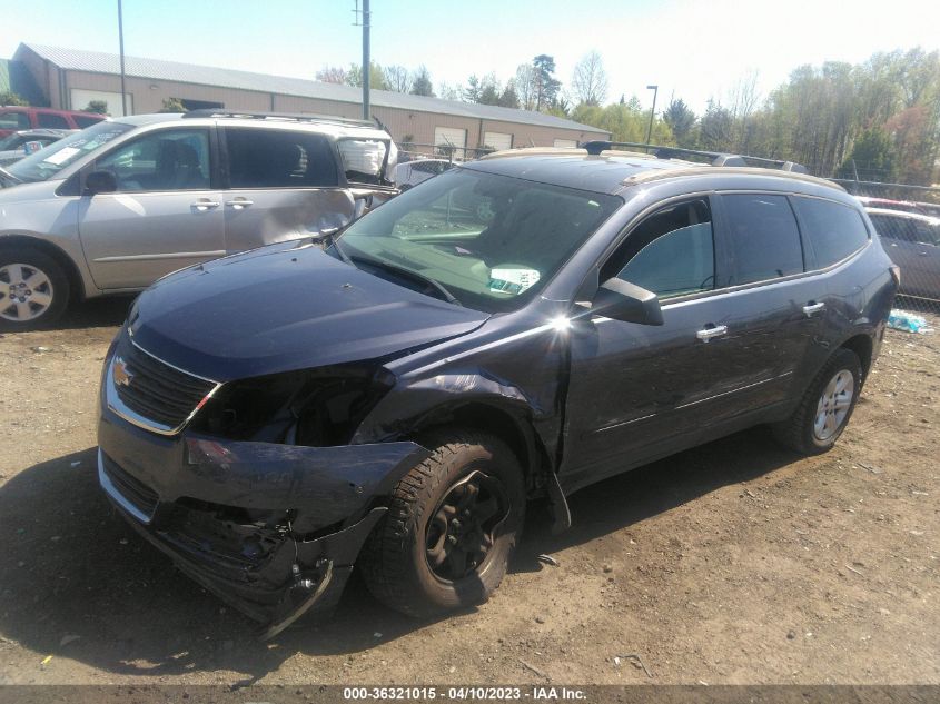 2013 CHEVROLET TRAVERSE LS - 1GNKVFKD9DJ176257