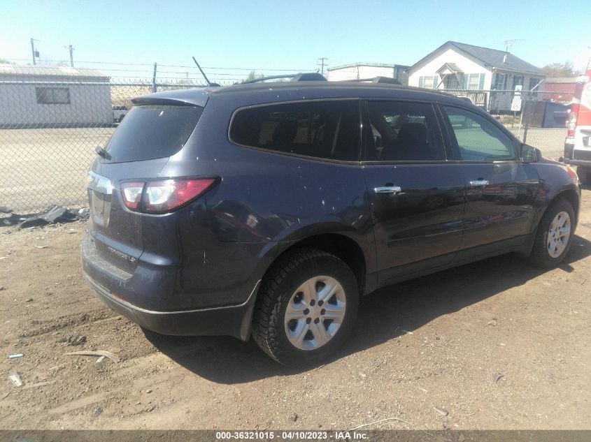 2013 CHEVROLET TRAVERSE LS - 1GNKVFKD9DJ176257