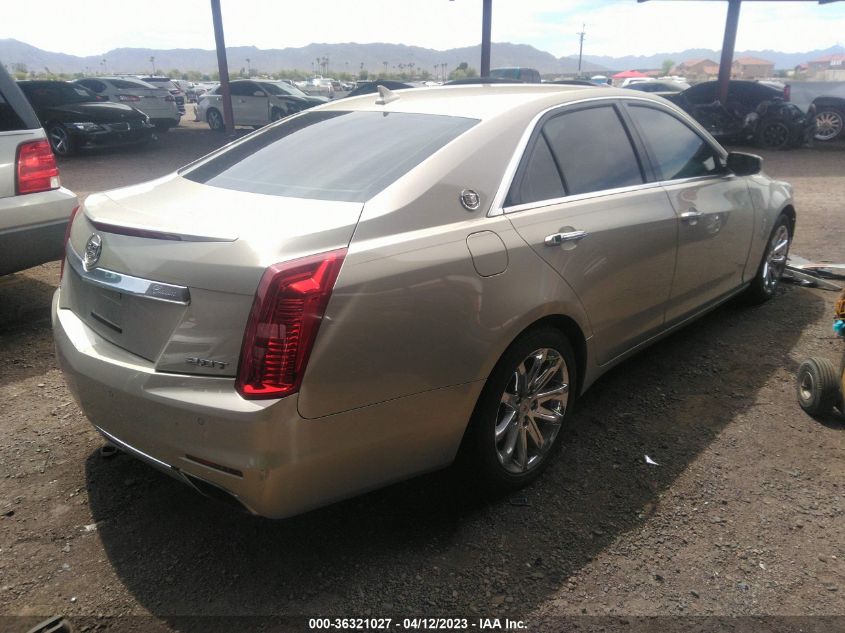 2014 CADILLAC CTS SEDAN RWD - 1G6AP5SX9E0143935