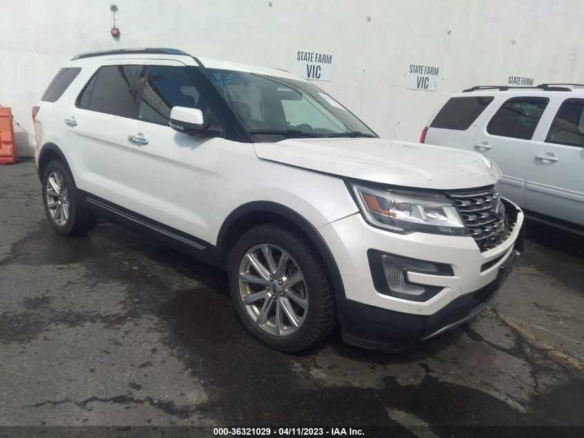 2017 FORD EXPLORER LIMITED - 1FM5K8F89HGA16997