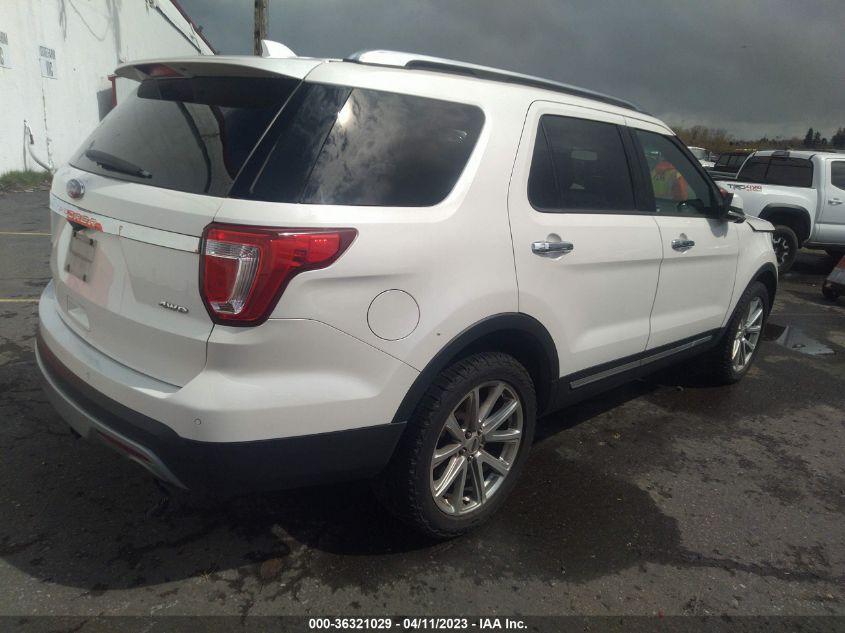 2017 FORD EXPLORER LIMITED - 1FM5K8F89HGA16997