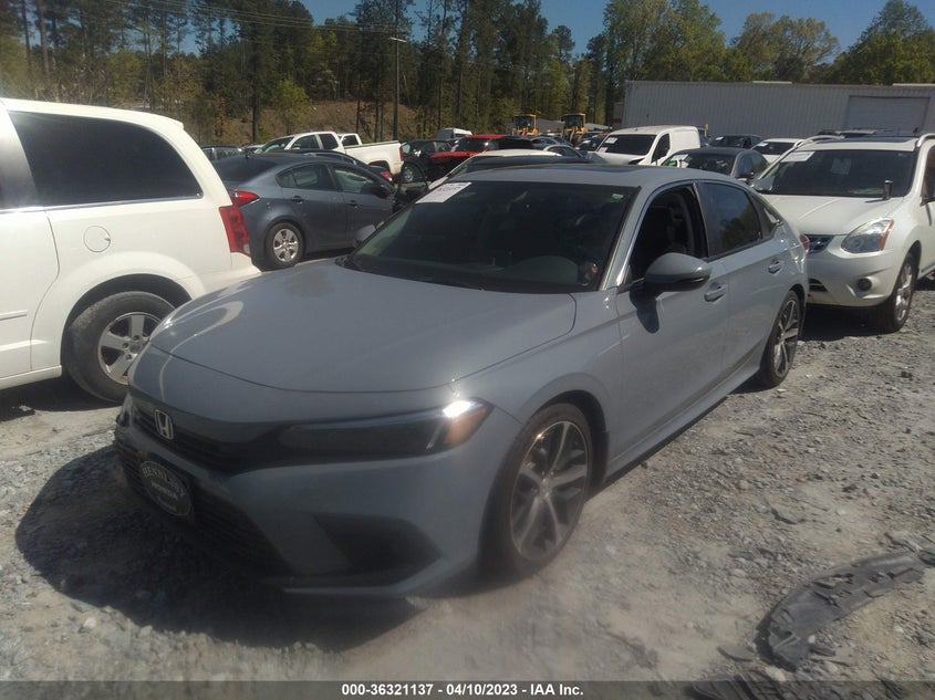 VIN 2HGFE1F91NH317586 2022 HONDA CIVIC SEDAN TOURING