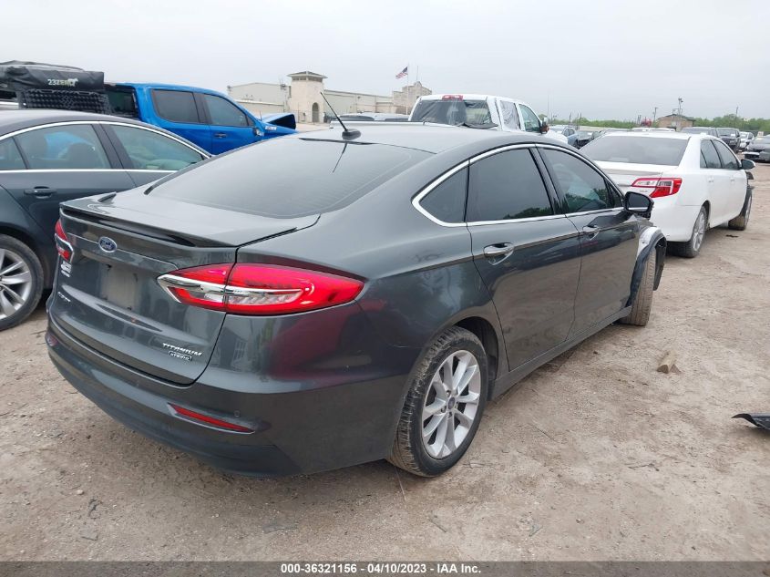 2020 FORD FUSION ENERGI TITANIUM - 3FA6P0SU1LR161702