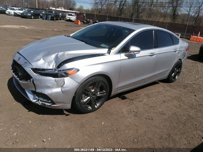 2017 FORD FUSION SPORT - 3FA6P0VP8HR161869
