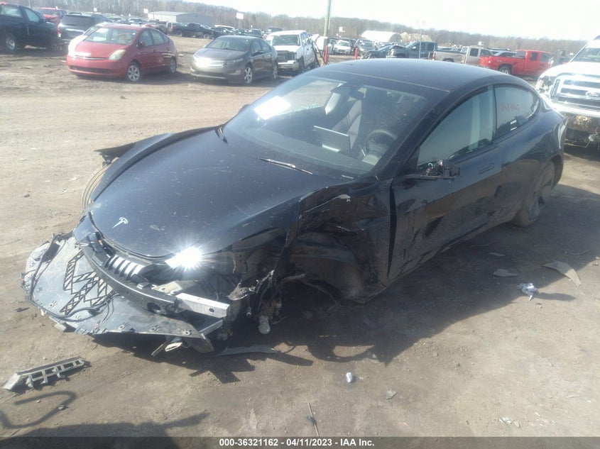 VIN 5YJ3E1EB2NF273366 2022 TESLA MODEL 3 LONG RANGE